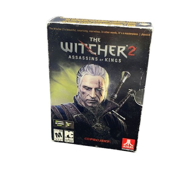💻 The Witcher 2 Assassins Of Kings PC Deluxe Edition Complete‎ + Bonus 🎮 - Picture 1 of 8